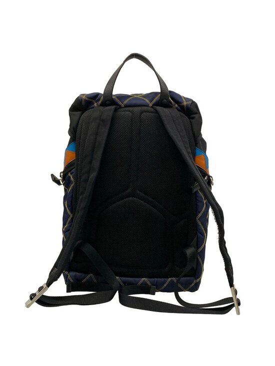 Prada Backpack Black Navy Multi main image 11